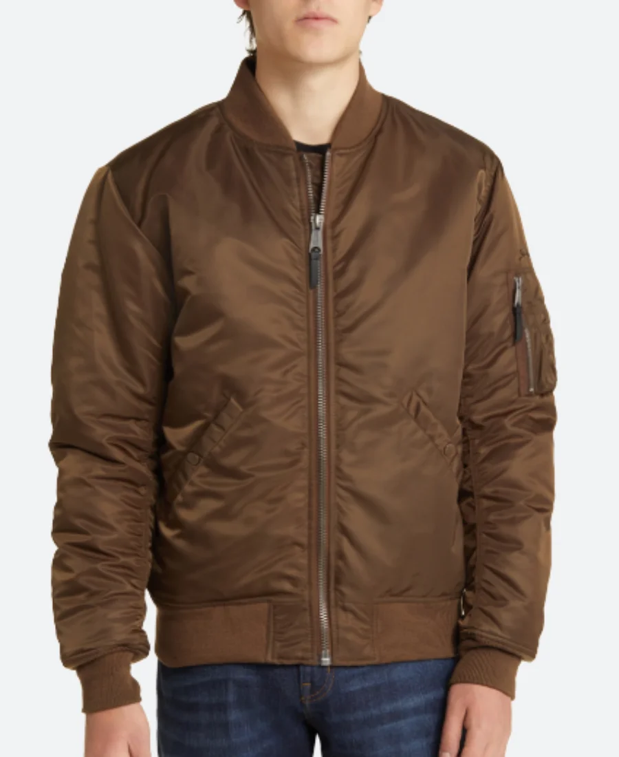 Chicago PD S12 Adam Ruzek Bomber Jacket Front Image