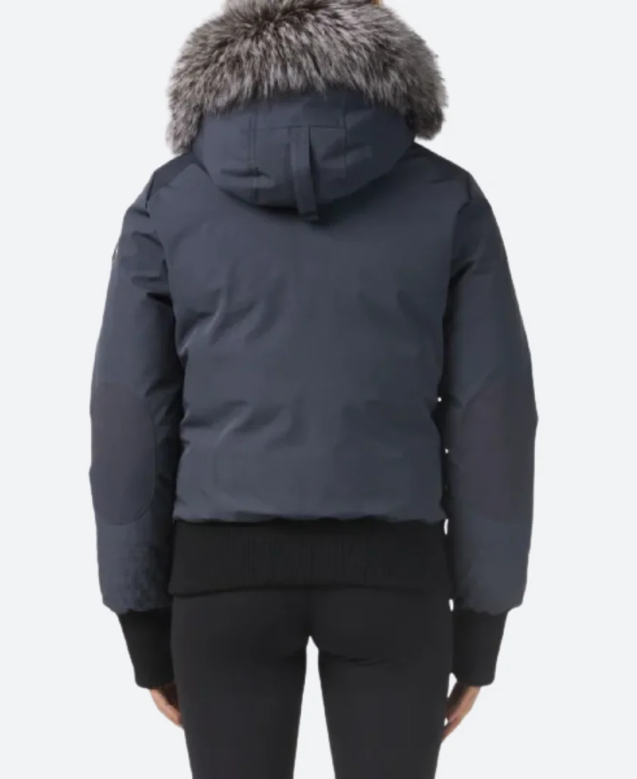 Chicago PD S12 Kim Burgess Hooded Jacket Back Image
