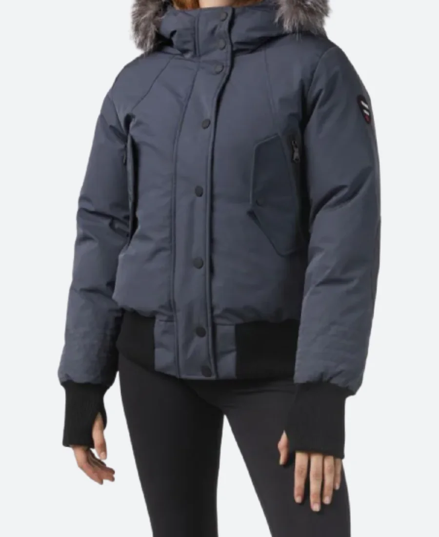 Chicago PD S12 Kim Burgess Hooded Jacket Front Image