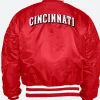 Pete Rose's 1984 Cincinnati Reds Jacket Back Image Image