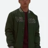 Cobra Kai S04 Robby Keene Varsity Jacket Actor IMage