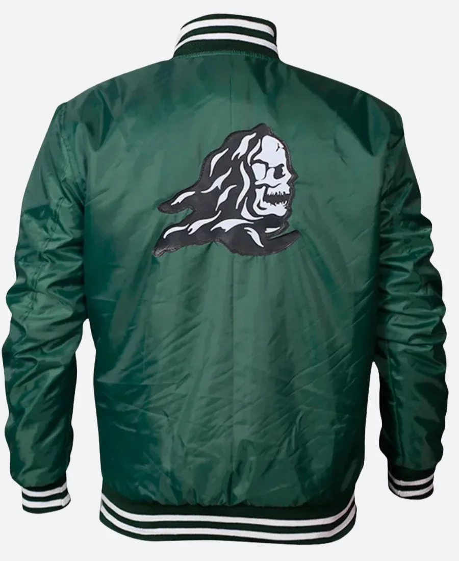 Cobra Kai S04 Robby Keene Varsity Jacket Back I mage