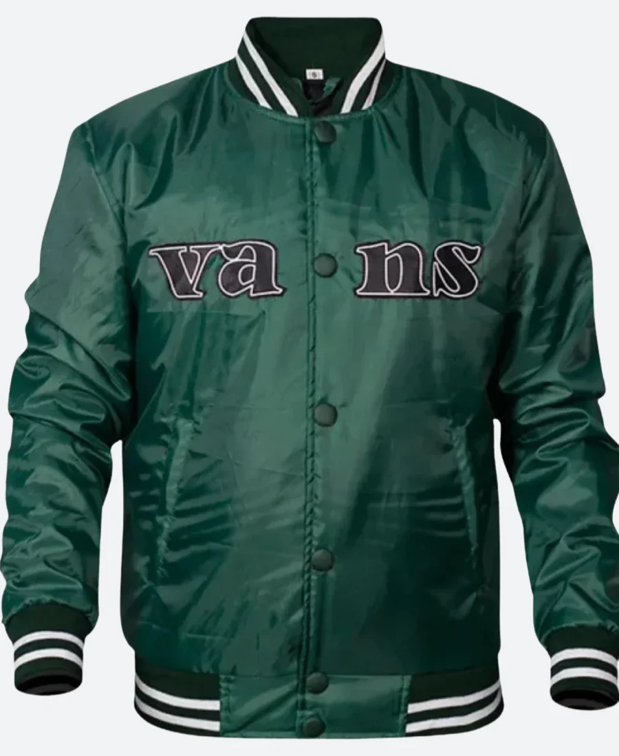 Cobra Kai S04 Robby Keene Varsity Jacket Front Image