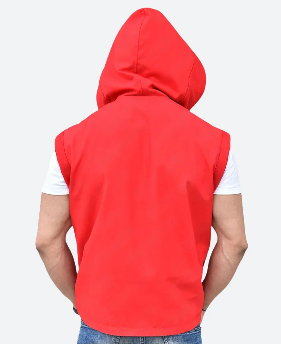 Creed II Adonis Creed Hooded Vest Back Image