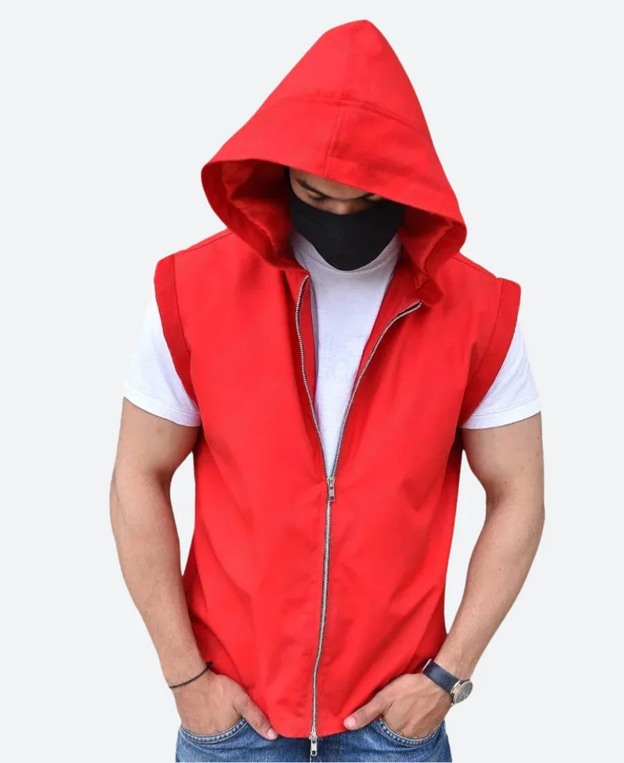 Creed II Adonis Creed Hooded Vest Front Image