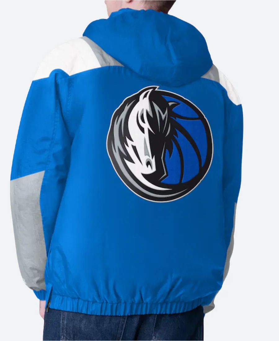Dallas Mavericks Hooded Jacket Back Image