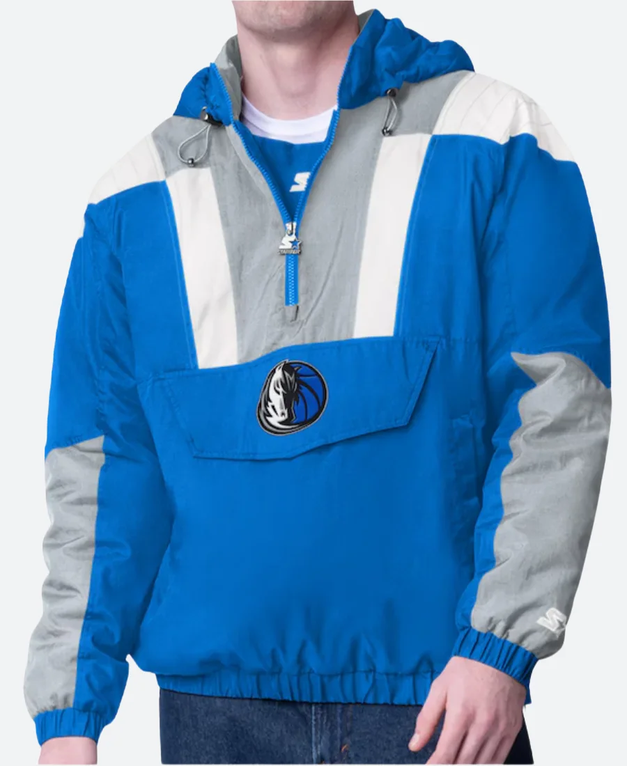 Dallas Mavericks Hooded Jacket Front Image