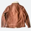 Dark Matter 2024 Dayo Okeniyi Leather Jacket Back Image