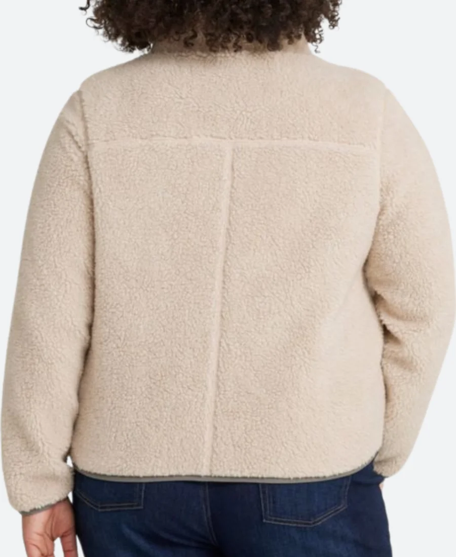 Dark Matter Amanda Lucas Sherpa Jacket Bac Image