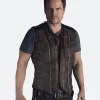 Dark Matter Marcus Boone Leather Vest Actor Image
