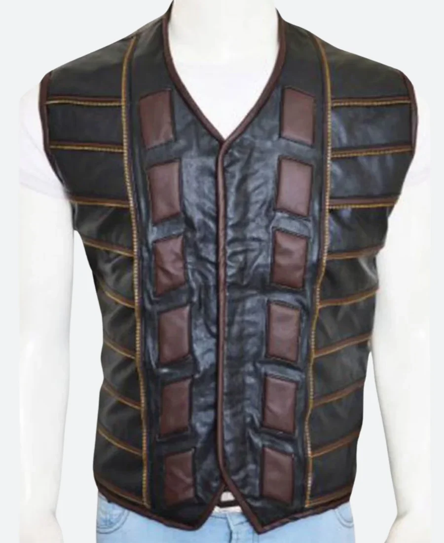 Dark Matter Marcus Boone Leather Vest Front Image