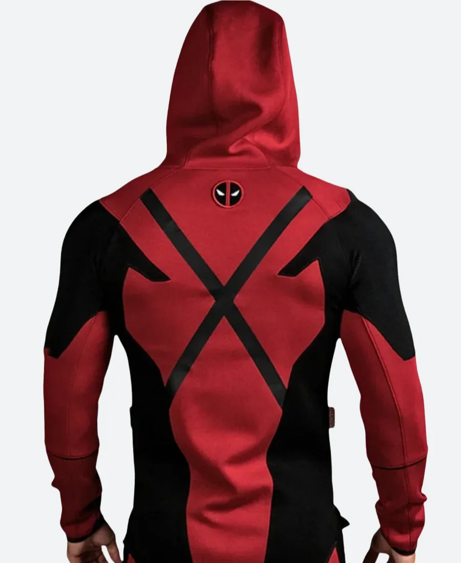 Deadpool Hoodie Back Image