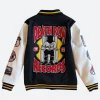 Death Row Records Patched Bomber Jacket