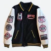 Death Row Records Patched Varsity Jacket