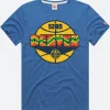 Denver Nuggets Homage Royal T Shirt Front Image