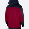 Denver Nuggets Zipper Hoodie Back Image