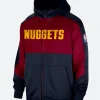 Denver Nuggets Zipper Hoodie Front Image