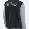 Detroit Tigers Dugout Bomber Jacket Back Image