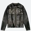 Diesel Leather Jacket Front image