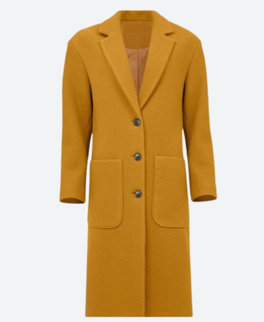 Doctor Who S15 Belinda Chandra Trench Coat Front Image