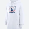Dodgers G-III 4Her by Carl Banks Collage Team Hoodie