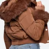 Dope Thief S01 Sherry Quilted Puffer Jacket Back Image