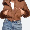 Dope Thief S01 Sherry Quilted Puffer Jacket Front Image