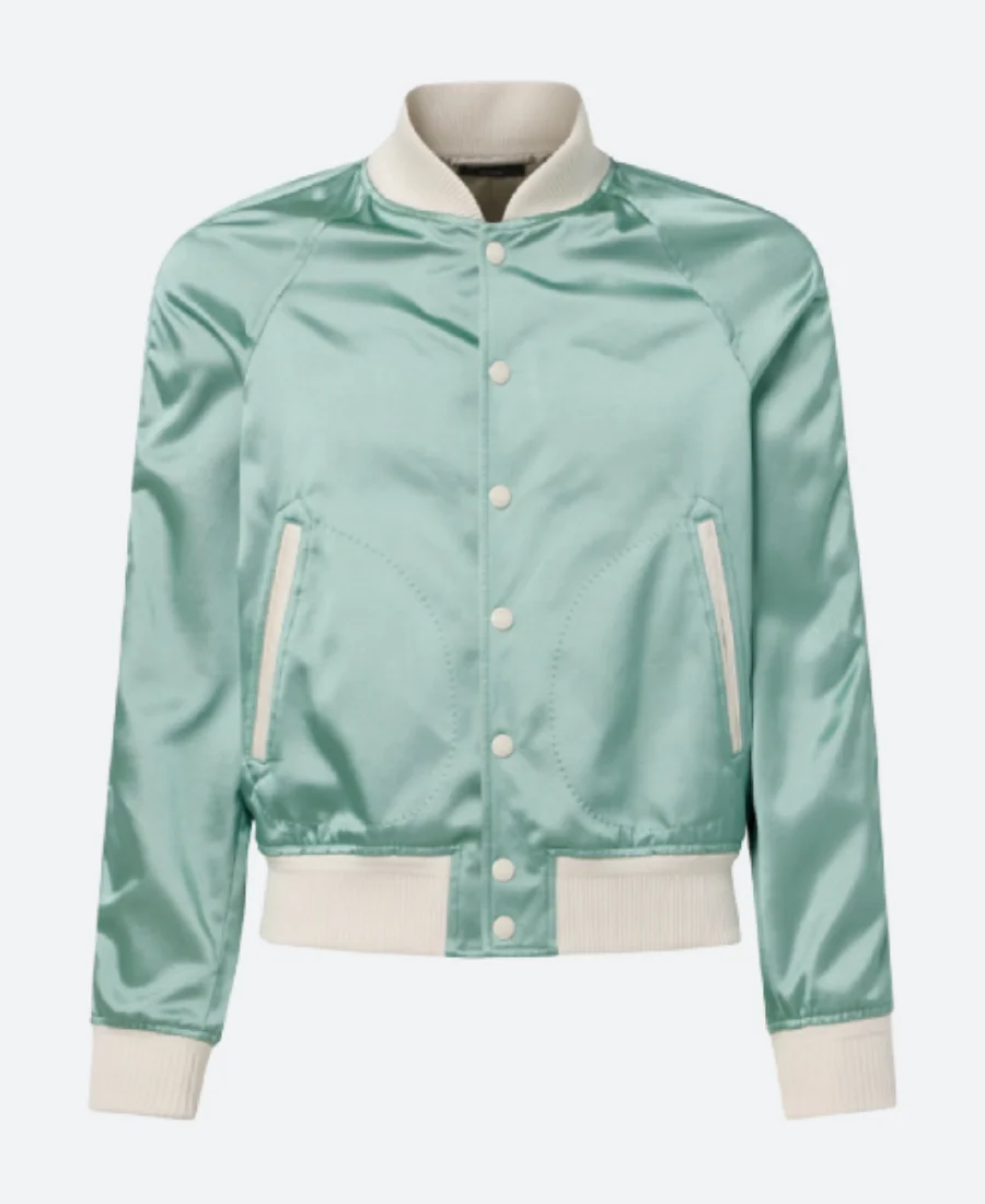 Ed Sheeran Azizam Song Varsity Jacket Back image