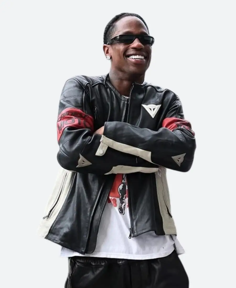 F1 Grand Prix of Miami Travis Scott Leather Jacket