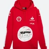 F1 Scuderia Las Vegas Gp Charles Leclerc Hoodie Front Image