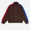 FCB Barca Retro Zip Anthem Jacket Back Image