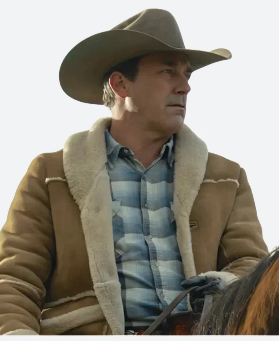 Fargo Season 05 Roy Tillman Suede Leather Jacket Actor IMage