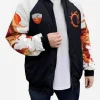 Final Fantasy XIV 14 Inferno Bomber Jacket Back Image
