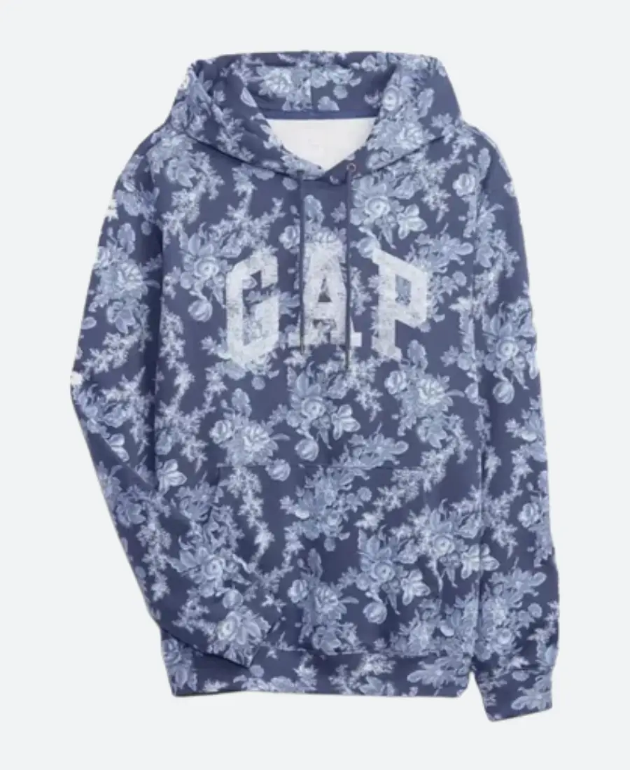Floral Gap Hoodie