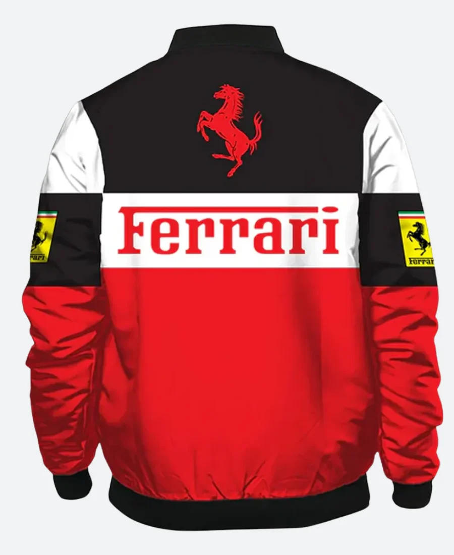 Formula 1 Ferrari Racing Jacket Back Image