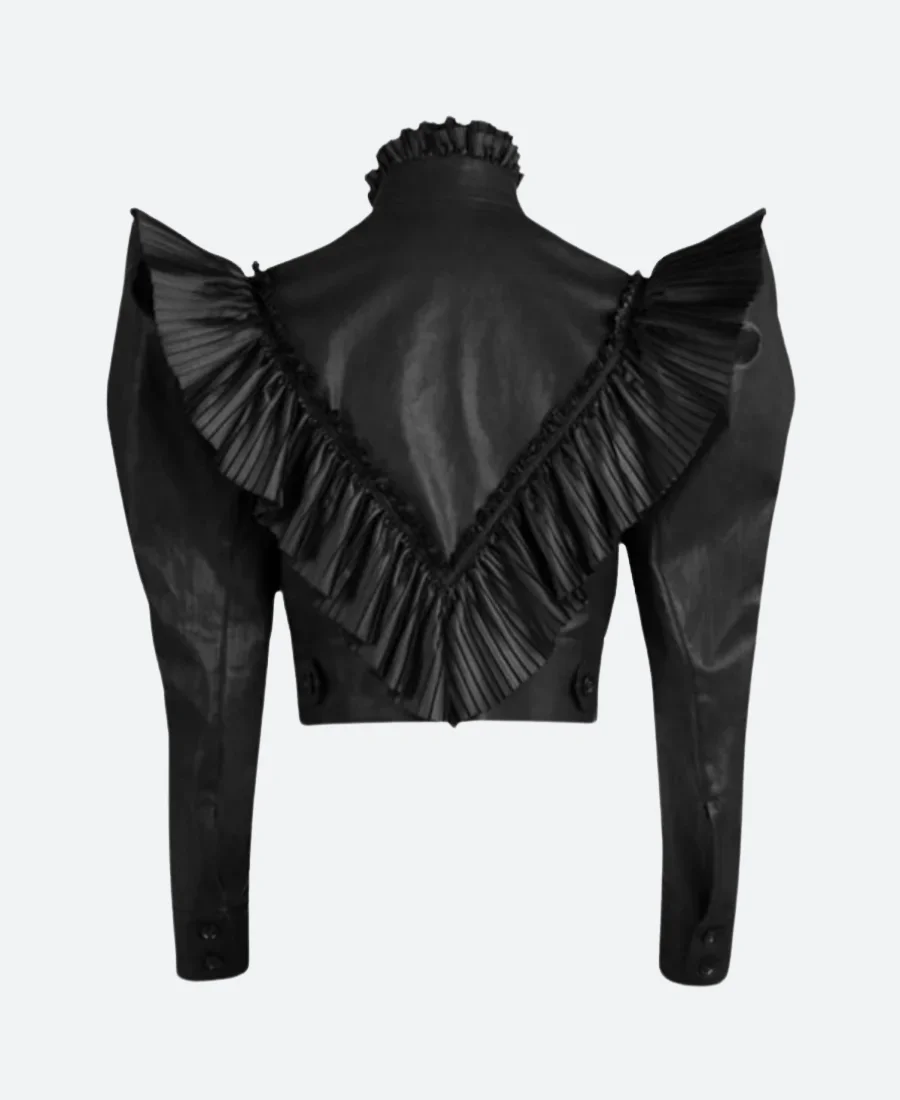 Fortnight Music Video Taylor Swift Leather Jacket Back Image