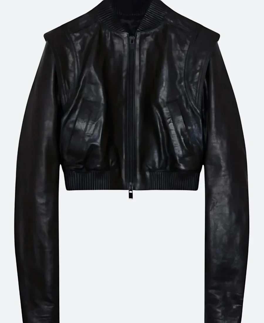 Found S02 Gabi Mosely Leather Jacket Frtont Image
