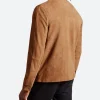 Frasier Dr. Frasier Crane Suede Leather Jacket Back Image
