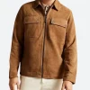 Frasier Dr. Frasier Crane Suede Leather Jacket Front IMage