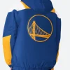 Golden State Warriors Hooded Jacket Back Image
