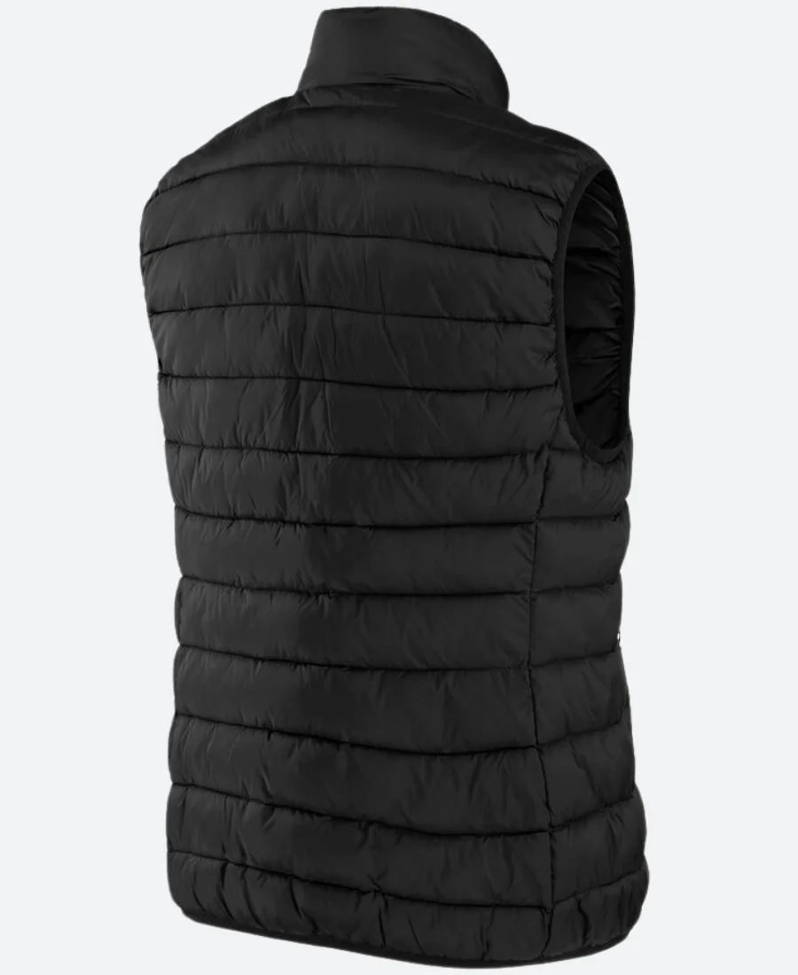 Green Bay Packers Matt Lafleur Puffer Vest Back Image