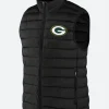 Green Bay Packers Matt Lafleur Puffer Vest Front Image