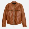 Grosse Pointe Garden Society S01 Brett Leather Jacket Front Image