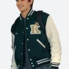 Harlan Coben's Shelter S01 Troy Taylor Varsity Jacket Front Image