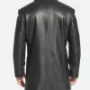 Hit Man Jasper Leather Jacket Back Image