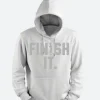 Hugh Jackman Finish It Hoodie Front Image