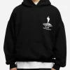 Illicit Bloc Pullover Hoodie Black Front Image