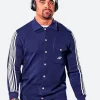 Jalen Hurts Autry Stripes Track Jacket Actor Image