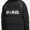 Jordan X Paris Saint Puffer Jacket Back Image