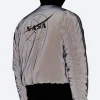 Juventus FC X Nasa Bomber Jacket White Back Image